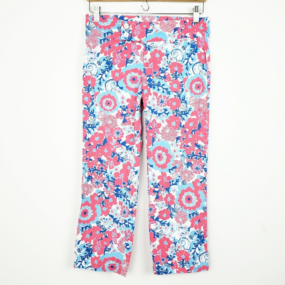 Lilly Pulitzer Palm Beach Fit Floral Pant | Sz 2